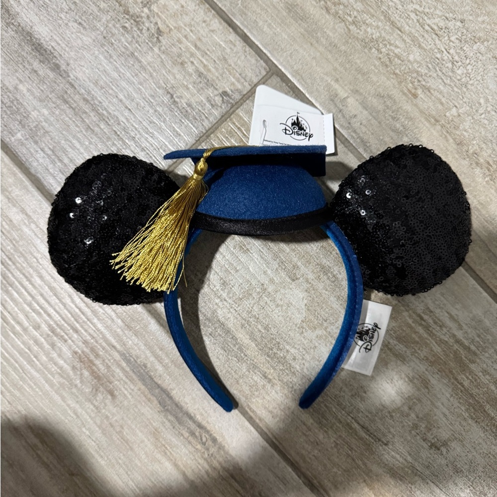 Disney Sequin Graduation Ears Headband
